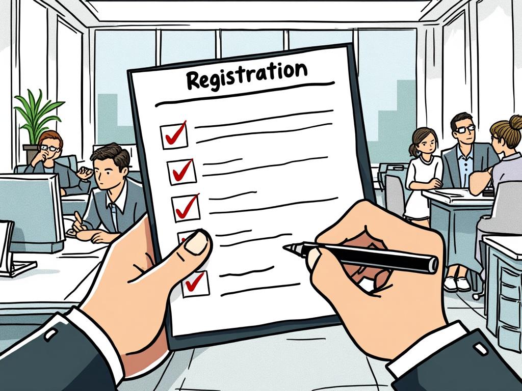 Business registration verification